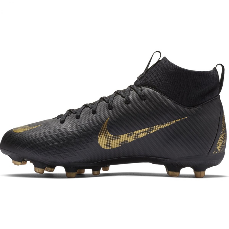 Nike Mercurial Superfly 6 Academy Mg Jr AH7337-077 jalkapallokengät monivärinen musta 1