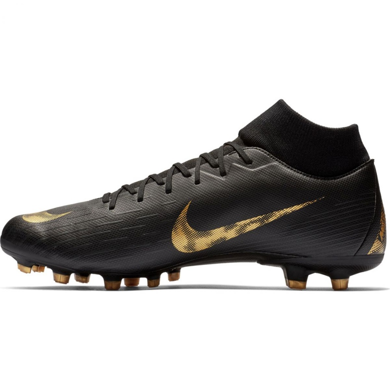 Nike Mercurial Superfly 6 Academy FG / MG M AH7362-077 jalkapallokengät musta musta 1