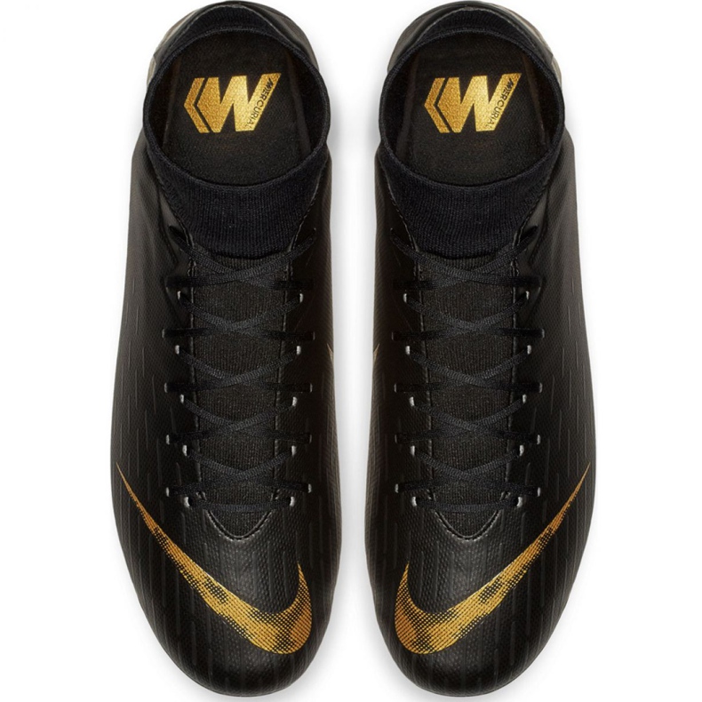 Nike Mercurial Superfly 6 Academy FG / MG M AH7362-077 jalkapallokengät musta musta 2