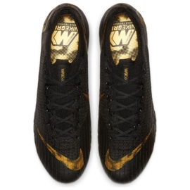 Nike Mercurial Vapor 12 Elite Fg M AH7380-077 jalkapallokengät musta musta 2