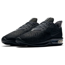 Nike Air Max Sequent 4 M AO4485-002 kengät musta 1