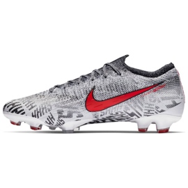 Nike Merurial Vapor 12 Elite Neymar Fg M AO3126-170 jalkapallokengät valkoinen harmaa 1