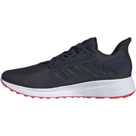 Juoksukengät adidas Duramo 9 M F34498 tummansininen 2