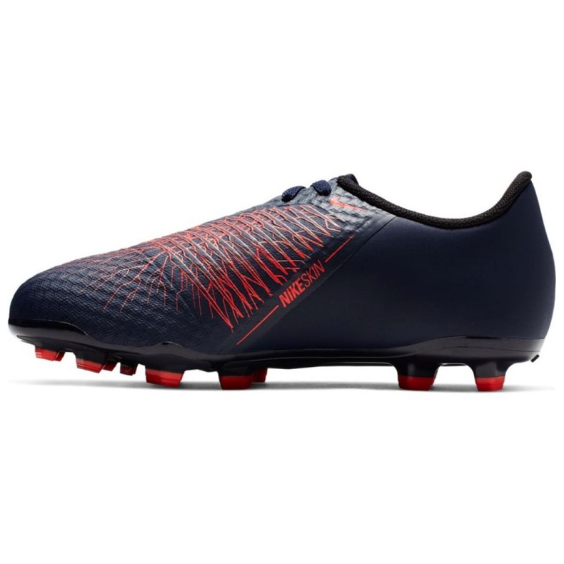 Nike Phantom Venom Academy Fg Jr AO0362-440 jalkapallokengät monivärinen laivastonsininen 1
