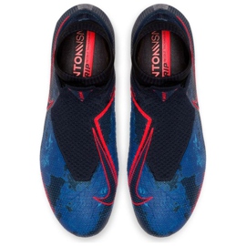 Nike Phantom Vsn Elite Df Fg M AO3262-440 jalkapallokengät sininen sininen 1