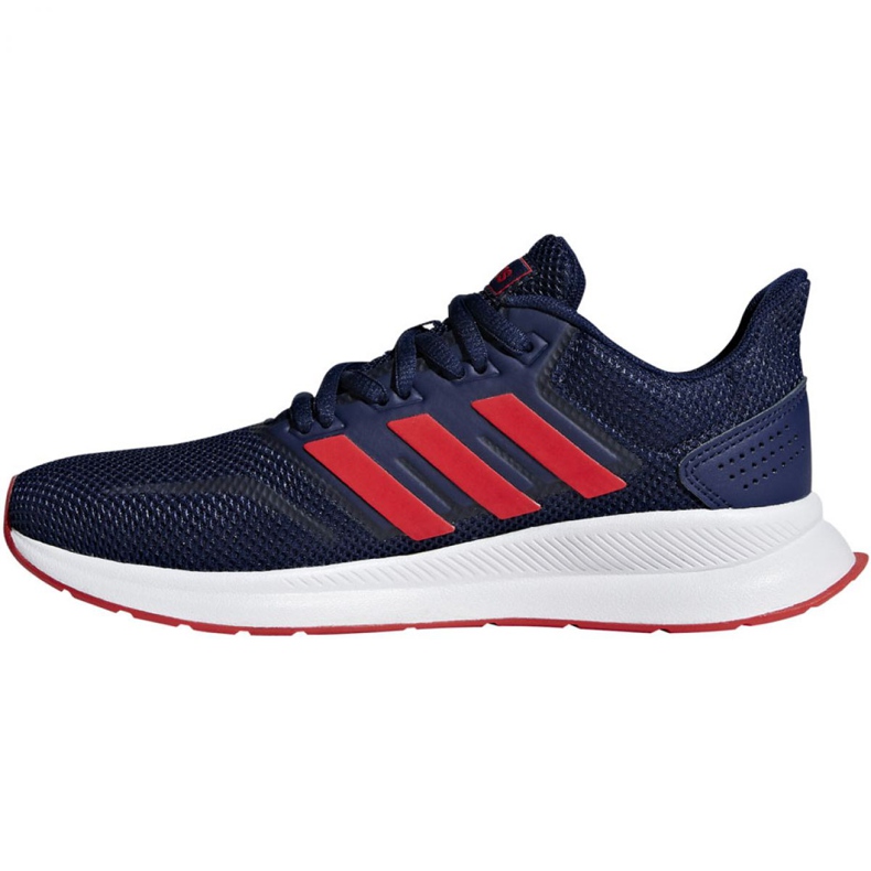 Juoksukengät adidas Falcon K Jr F36543 tummansininen 1