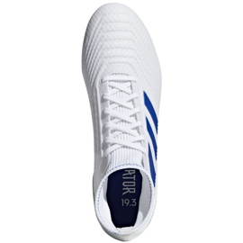 Adidas Predator 19.3 Fg M BB9333 jalkapallokengät monivärinen valkoinen 2