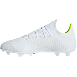 Adidas X 18.3 Fg M BB9368 jalkapallokengät valkoinen valkoinen 2
