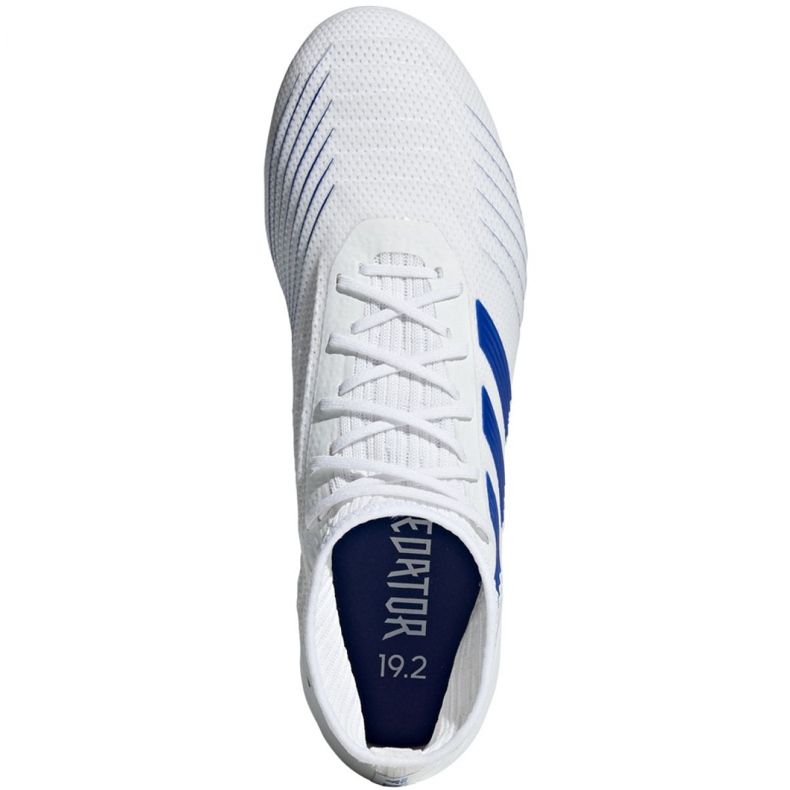 Adidas Predator 19.2 Fg M D97941 jalkapallokengät monivärinen valkoinen 2