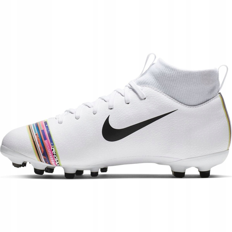 Nike Mercurial Superfly 6 Academy Mg Jr AJ3111-109 jalkapallokengät monivärinen valkoinen 2