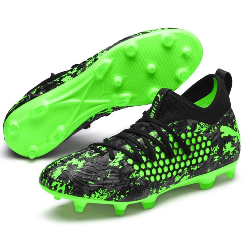 Jalkapallokengät Puma Future 19.3 Netfit Fg Ag M 105539 04 monivärinen musta 1