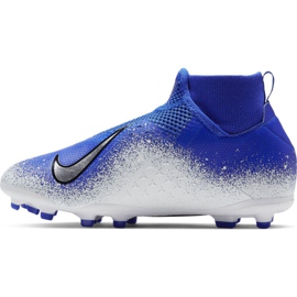 Nike Phantom Vsn Academy Df FG / MG Jr AO3287-410 jalkapallokengät monivärinen sininen 1
