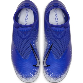 Nike Phantom Vsn Academy Df FG / MG Jr AO3287-410 jalkapallokengät monivärinen sininen 2