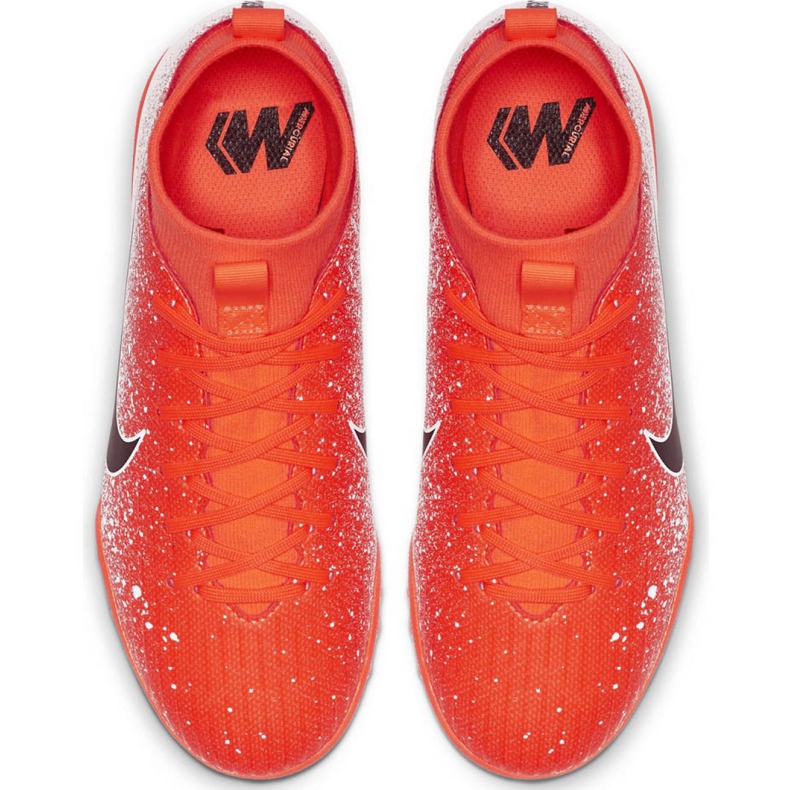 Nike Mercurial Superfly X 6 Academy Tf Jr AH7344-801 jalkapallokengät monivärinen oranssi 1