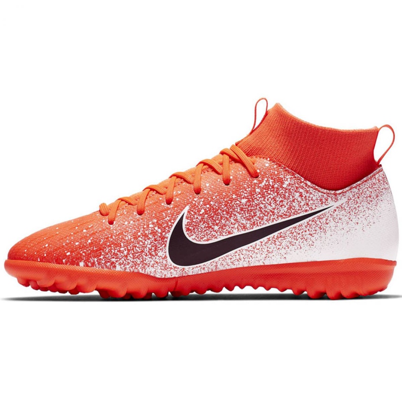 Nike Mercurial Superfly X 6 Academy Tf Jr AH7344-801 jalkapallokengät monivärinen oranssi 2