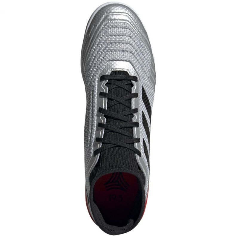Sisäkengät adidas Predator 19.3 In M F35614 harmaa hopea 2