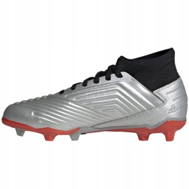 Adidas Predator 19.3 Fg Jr G25795 jalkapallokengät monivärinen hopea 1