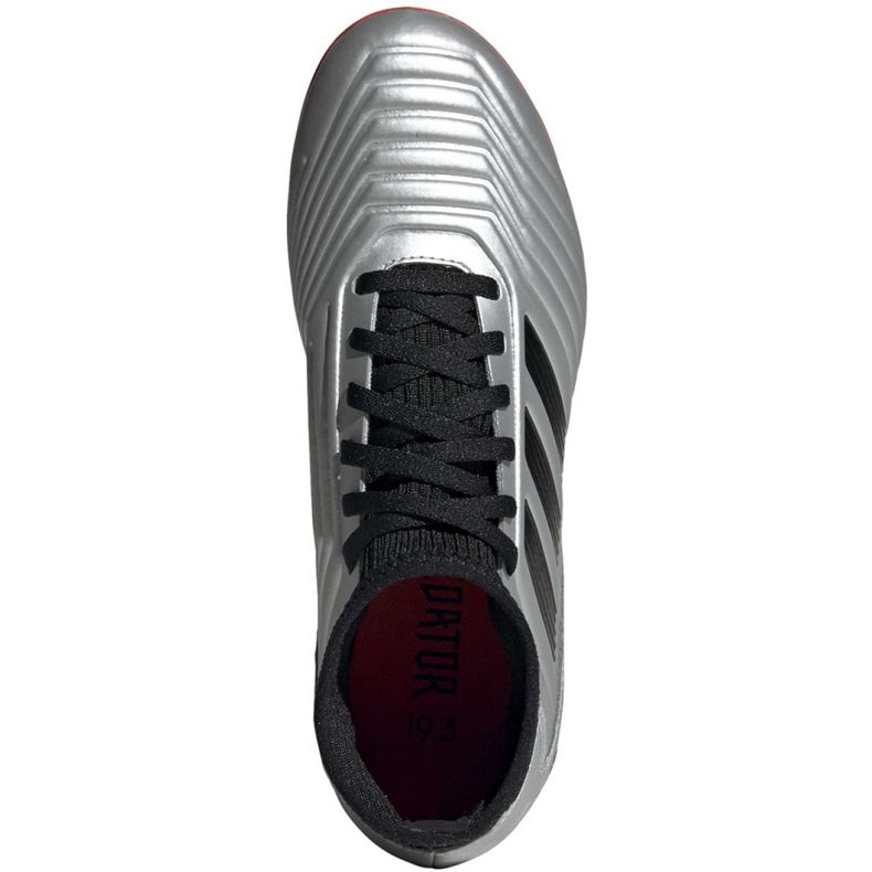 Adidas Predator 19.3 Fg Jr G25795 jalkapallokengät monivärinen hopea 2