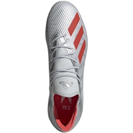 Adidas X 19.2 Fg M F35386 jalkapallokengät harmaa harmaa 2
