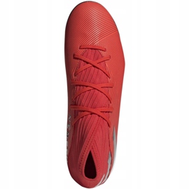 Adidas Nemeziz 19.3 Tf M F34427 jalkapallokengät punainen punainen 1