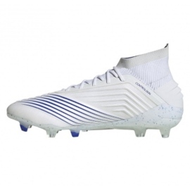 Adidas Predator 19.1 Fg M BC0550 jalkapallokengät valkoinen valkoinen 1