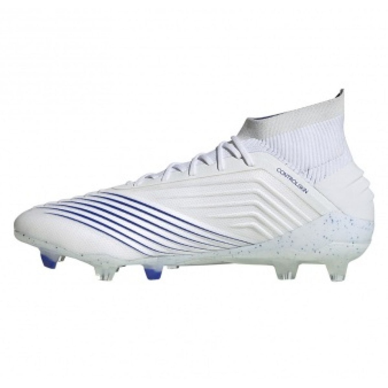 Adidas Predator 19.1 Fg M BC0550 jalkapallokengät valkoinen valkoinen 1