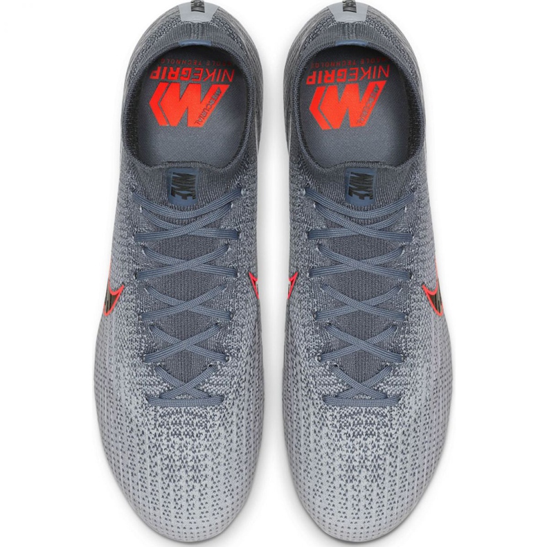 Nike Mercurial Superfly 6 Elite Fg M AH7365-008 jalkapallokengät harmaa harmaa 1