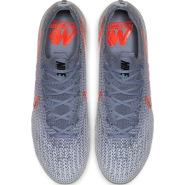 Nike Mercurial Vapor 12 Elite Fg M AH7380-008 jalkapallokengät harmaa harmaa 1