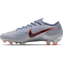 Nike Mercurial Vapor 12 Elite Fg M AH7380-008 jalkapallokengät harmaa harmaa 2