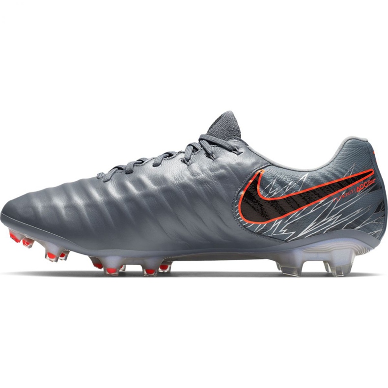 Nike Tiempo Legend 7 Elite Fg M AH7238-408 jalkapallokengät harmaa harmaa 1