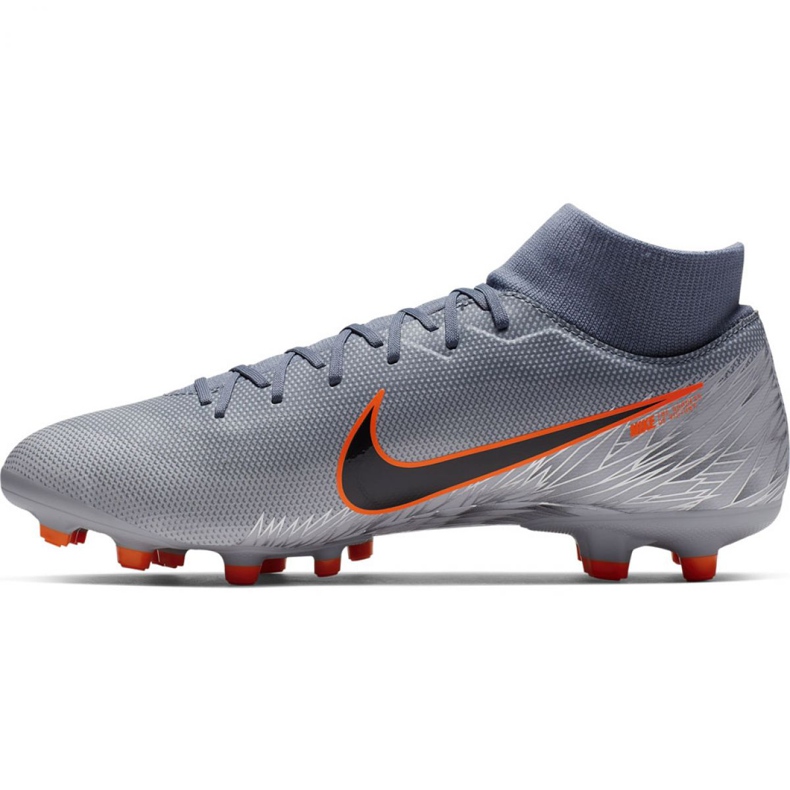 Nike Mercurial Superfly 6 Academy FG / MG M AH7362-408 jalkapallokengät punainen harmaa 2