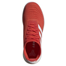 Adidas Predator 19.1 Tr M F35623 jalkapallokengät punainen punainen 2