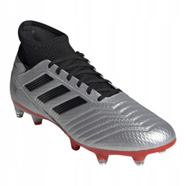 Adidas Predator 19.3 Sg M F99992 jalkapallokengät monivärinen hopea 2