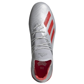 Adidas X 19.1 Tf M G25752 jalkapallokengät monivärinen hopea 2