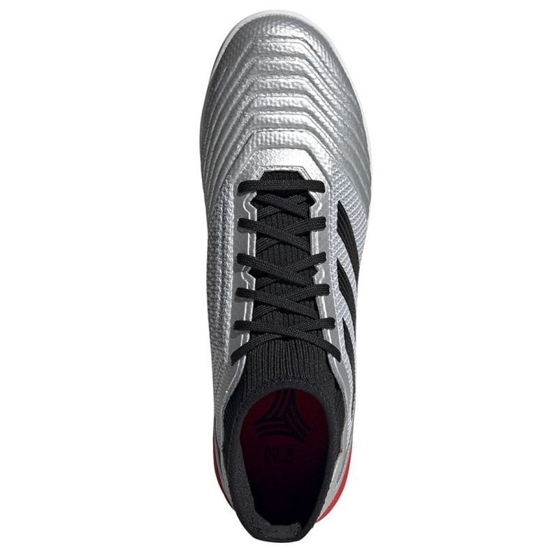 Adidas Predator 19.3 Tf M F35629 jalkapallokengät harmaa hopea 2