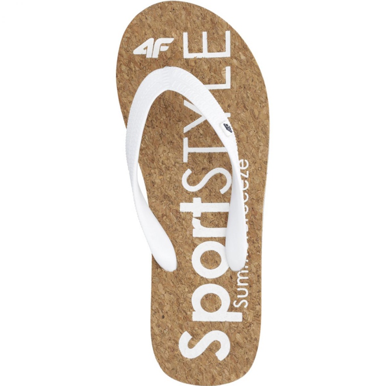 Tossut 4f W H4L19-KLD002 10S valkoinen ruskea 1