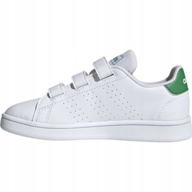 Adidas Advantage C Jr EF0223 valkoinen 2
