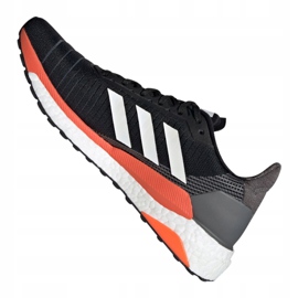 Juoksukengät adidas Solar Glide 19 M G28062 musta harmaa 2
