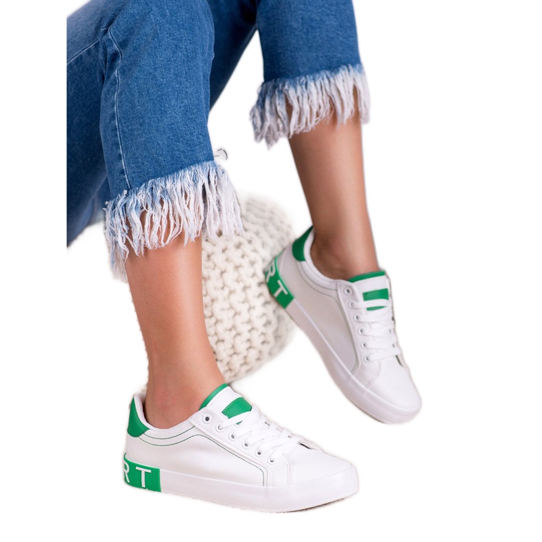 SHELOVET Tyylikkäät lenkkarit valkoinen 1