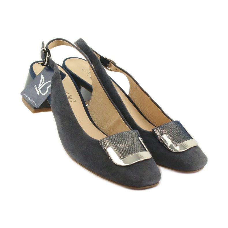 Caprice naisten sandaalit 29500 soljella laivastonsininen 4