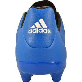 Adidas Ace 16.3 FG / AG M Nahka AF5163 jalkapallokengät sininen sininen 1