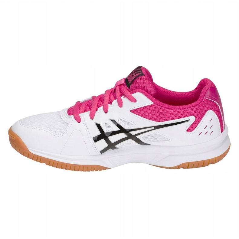 Asics Upcourt 3 W 1072A012-101 lentopallokengät monivärinen valkoinen 1