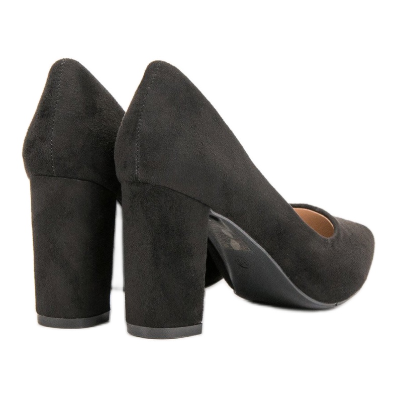 Diamantique Musta mokkanahka pumput 1