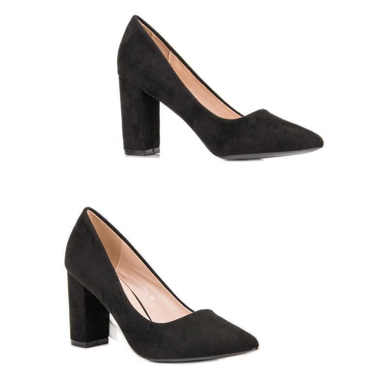 Diamantique Musta mokkanahka pumput 2