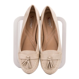 Seastar Ballerinat hapsuilla beige 2