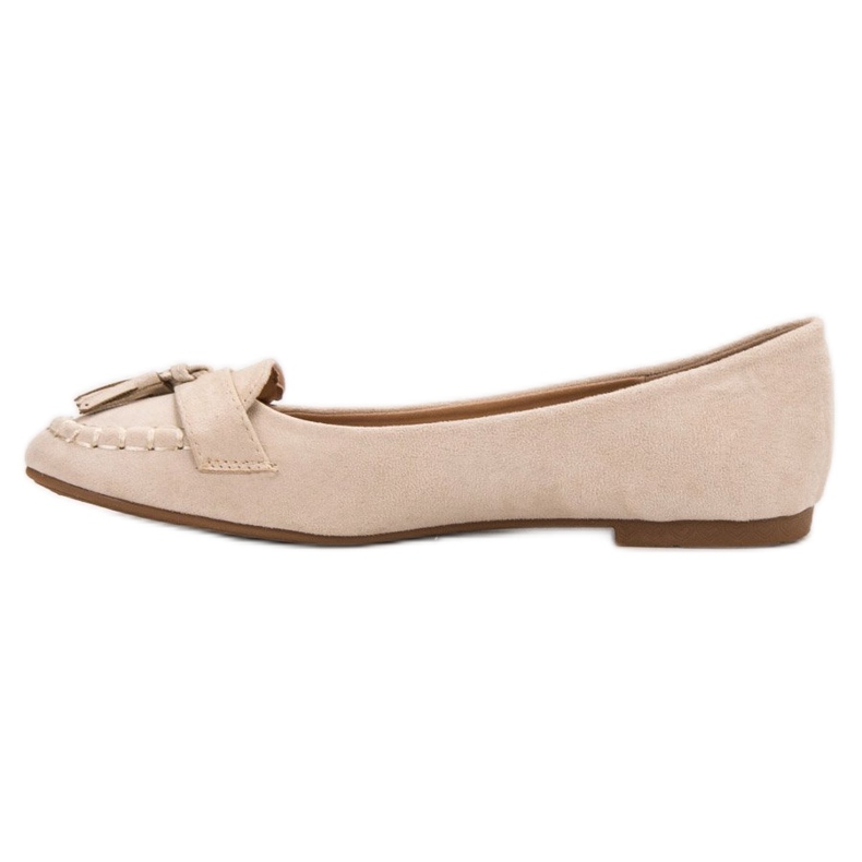 Seastar Ballerinat hapsuilla beige 1