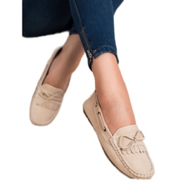 SHELOVET Loaferit jousella ruskea 1