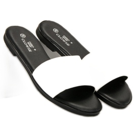 Clowse Klassiset valkoiset tossut valkoinen 1