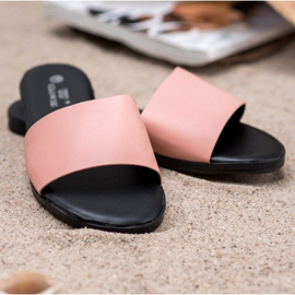 Clowse Klassiset jauhe -tossut vaaleanpunainen 1