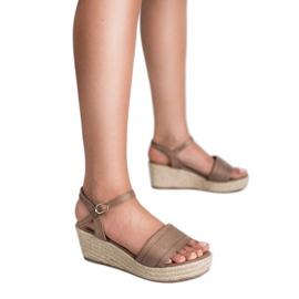 Vices Sandaalit alustalla ruskea 2